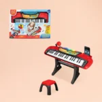 Kids Piano Keyboard Toy with Lights Sounds Musical Learning Toy - Image 2