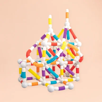 Kids Magnetic Construction Blocks Set