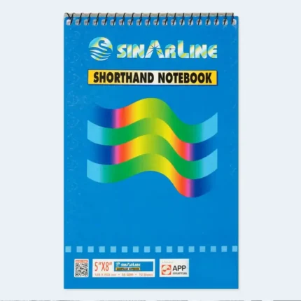 Spiral Shorthand Notebook 5x8 Ruled Memo Pad School Office Book