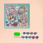 canvas board 20x20 cm