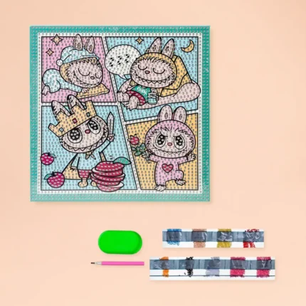 canvas board 20x20 cm