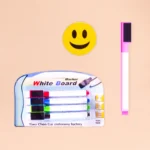 white board with marker