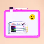 white board with marker