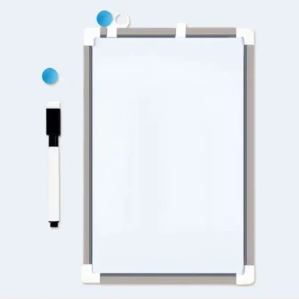 White Board 20x30CM with Marker Magnetic Writing Board White