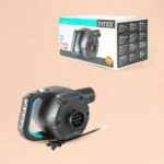 Intex Electric Air Pump 220-240V Quick Fill Inflator Black - Image 2