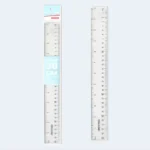 30cm Transparent Plastic Ruler Clear Measuring Scale