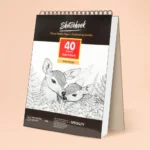 A3 Premium Sketch Book 40 Sheets Mixed Media Drawing Pad - Image 2