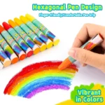 Oil Pastel Colors Set