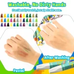 Oil Pastel Colors Set