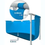 Intex 4.5m Rectangular Frame Pool