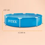 intex metal frame pool