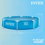 intex metal frame pool