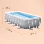 Intex Prism Frame Rectangular Pool