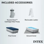 Intex Prism Frame Rectangular Pool