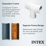 Intex Large Rectangular Frame Pool