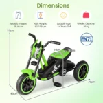 Kids Ride On Tricycle Bike Pedal Fun Stable Design - Image 6