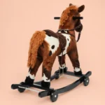Kids Plush Rocking Horse