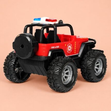 Kids Police Pull Back Car