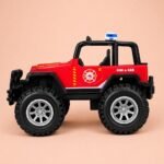 Kids Police Pull Back Car