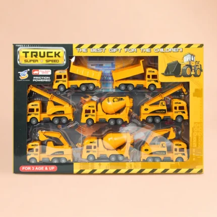 Construction Truck Toy Set