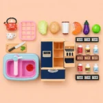 Kids Kitchen Cooking Play Set