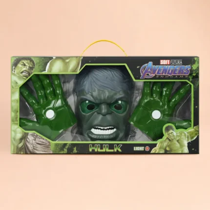 Hulk Mask & Gloves Set