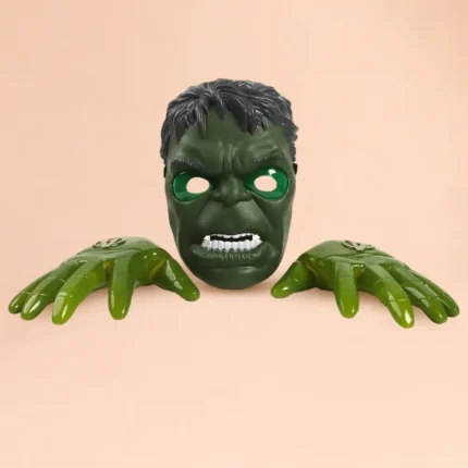 Hulk Mask & Gloves Set