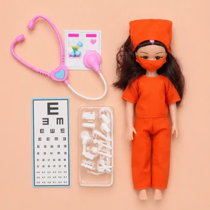 Kids Doctor Doll Play Set