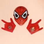 Kids Spider Hero Mask & Gloves Set