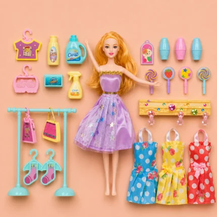 Beautiful Girl Doll Set