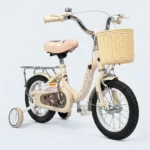 Kids Bicycle 12 Inch with Training Wheels Basket Bike
