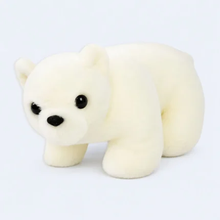 White Polar Bear Plush Toy 30cm Soft Cute Stuffed Animal Kids Gift