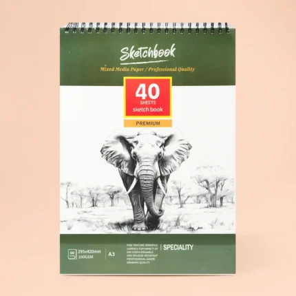 A3 Premium Sketch Book 40 Sheets Mixed Media Drawing Pad