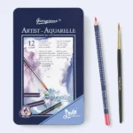 Artist Aquarelle 12 Color Watercolor Pencils