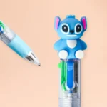 Blue Multi Ink Pen for Kids with Four Writing Colors