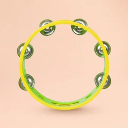 Baby Tambourine Toy Set 2PCS Musical Rattle for Toddlers