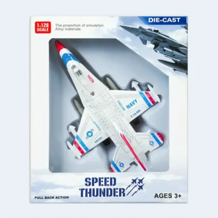 Die Cast Fighter Jet Toy for Kids