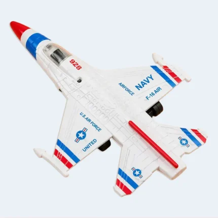 Die Cast Fighter Jet Toy Pull Back Aircraft Model