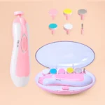 Electric Nail Polisher Kit for Baby and Adult Nail Care