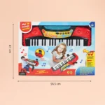Electronic Piano Keyboard Toy for Kids with Colorful Keys
