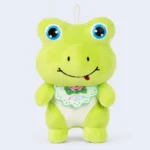 Green Frog Plush Toy 18cm Soft Stuffed Animal Cute Kids Gift Toy