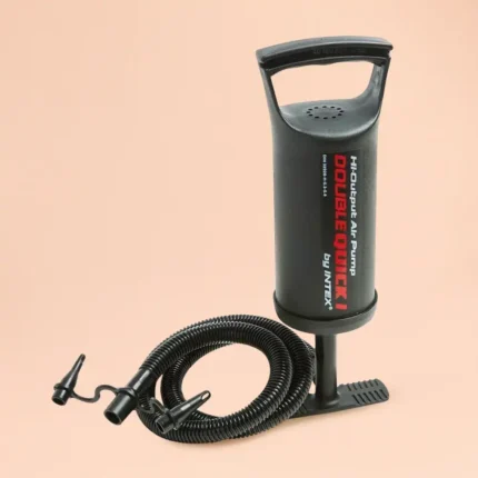Intex Double Quick Air Pump 36CM Manual Inflator for Pool Toys