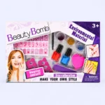 Kids Beauty Nail Art Set Makeup Toy Kit Girls Creative Play