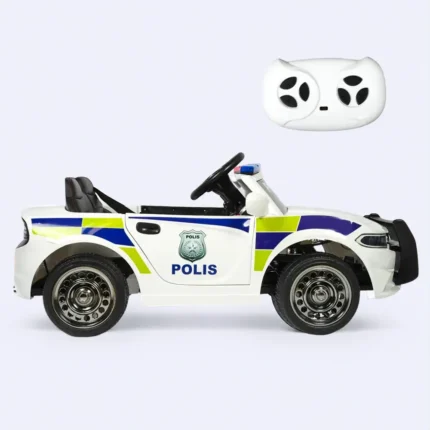 Kids Electric Police Car Ride On Toy