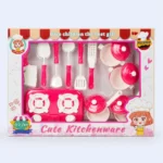 Kids Kitchenware Play Set for Pretend Cooking