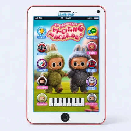 Kids Learning Pad Toy with Sound Light Music Educational Toy for Toddlers