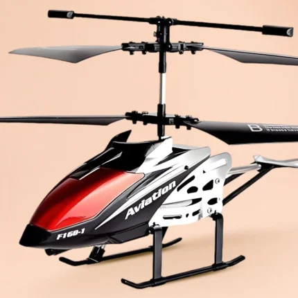 Kids Metal Helicopter Toy Alloy Aircraft Model Plane Gift Set