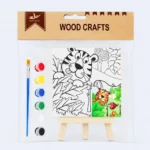 Kids Wooden Painting Craft Kit for Creative Play