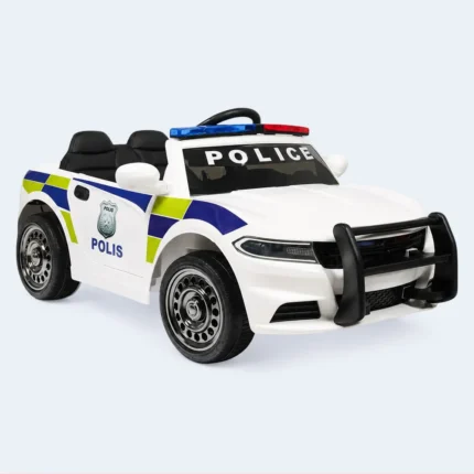 Kids Ride On Police Car Electric with Remote Control