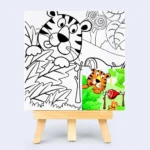 Kids Painting Board with Paint Brush